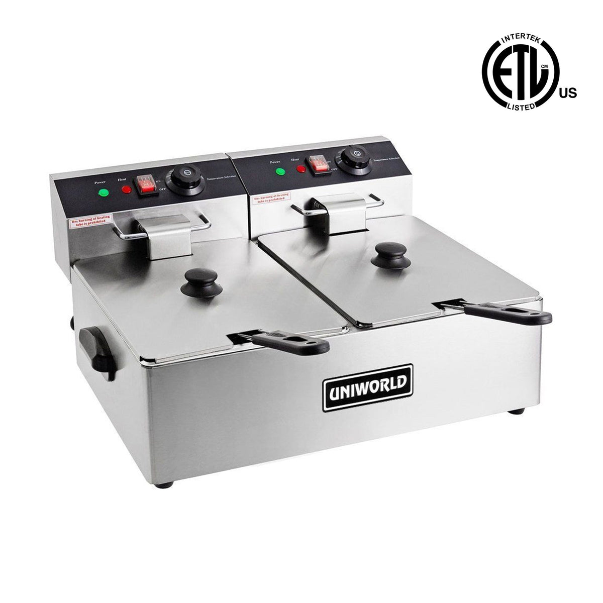 UEF-08L2 | Electrical Table Top Fryer – UNIWORLD EQUIPMENT